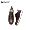 High Quality Custom Groom Wedding Formal Leather Derby Shoes For Men